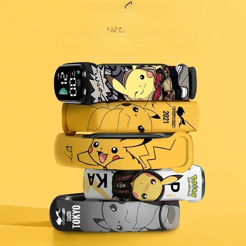 Pokémon cartoon pattern digita - đánh giá và giá Accessories With Watch