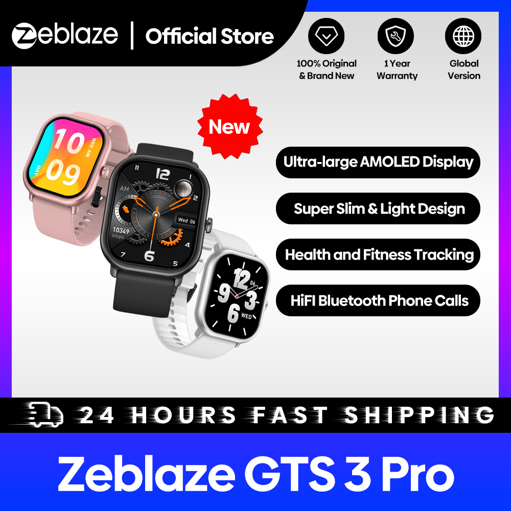 New Zeblaze GTS 3 Pro Voice Ca - đánh giá và giá Smartwatch Faces