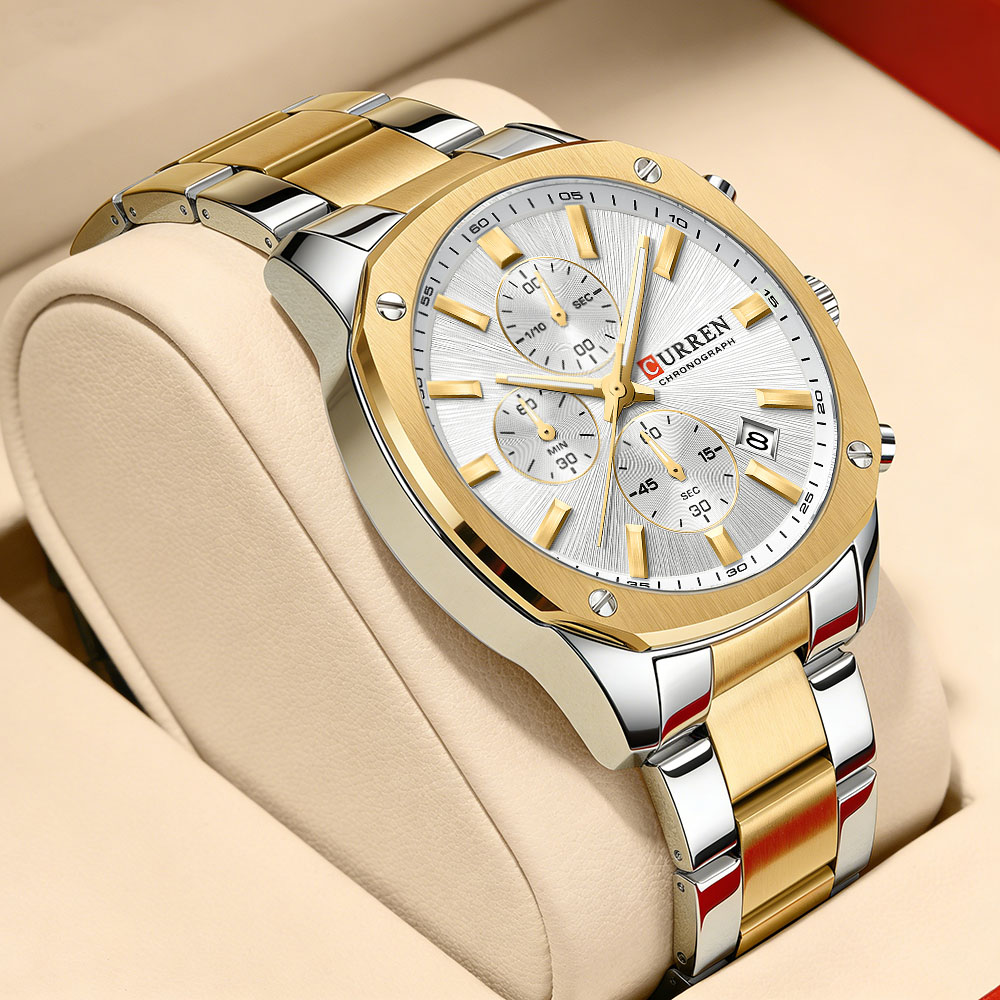 CURREN Modern Men's 42mm Sport - đánh giá và giá Accessories With Watch
