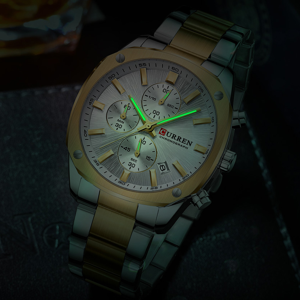 CURREN Modern Men's 42mm Sport - đánh giá và giá Accessories With Watch
