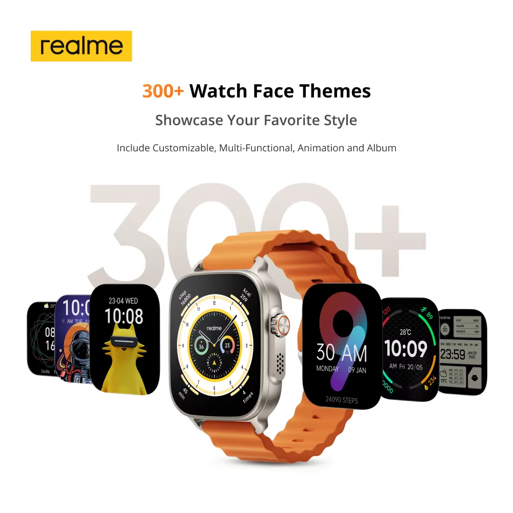 Global Version realme watch 5  - đánh giá và giá Smartwatch Faces