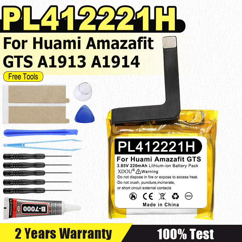 PL412221H 220mAh New Battery F - đánh giá và giá Smartwatch A1914