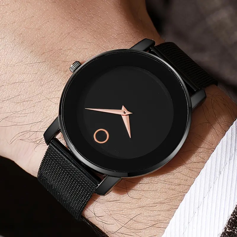 New Ultra-Thin Mesh Band Men's - đánh giá và giá Smartwatch Touch