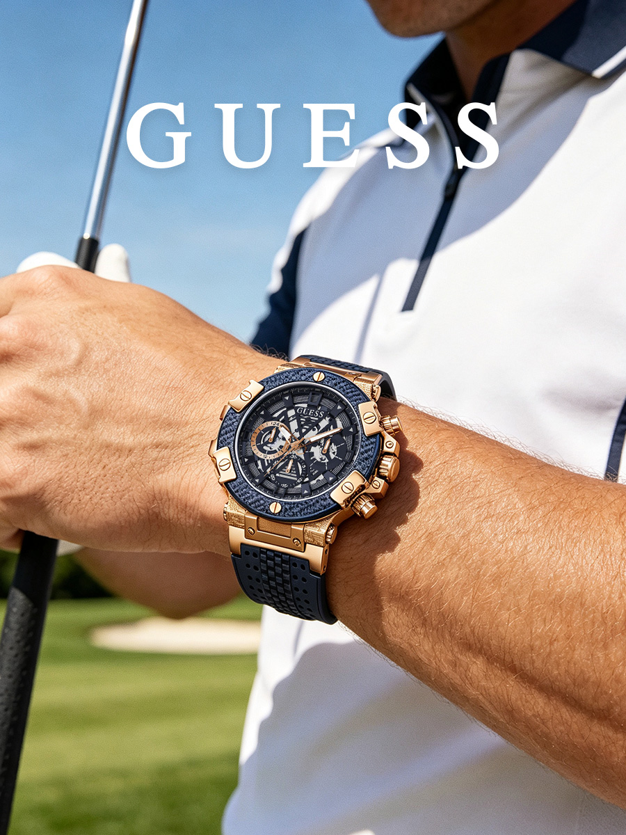 Guess Men's Watch Black Silico - đánh giá và giá Smartwatch Guess