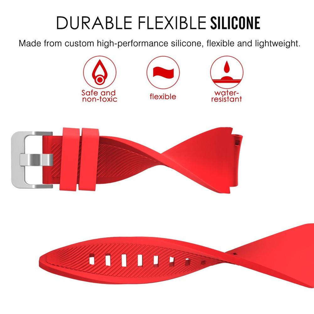 22Mm Dây Silicon Realme Dây S  - đánh giá và giá Fossil Smartwatch Accessories