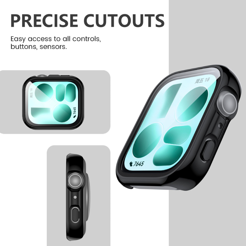 Glass+Case for Huawei Watch Fi - đánh giá và giá Watch Case Bumper