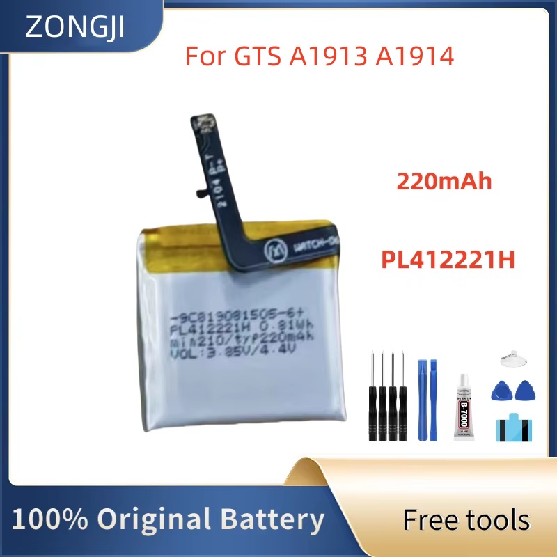 New Battery PL412221H 220mAh B - đánh giá và giá Smartwatch A1914