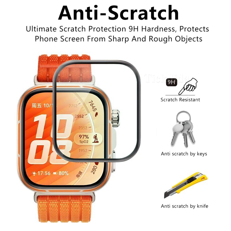 Soft Tempered Glass for Huawei - đánh giá và giá Huawei Smartwatch Accessories