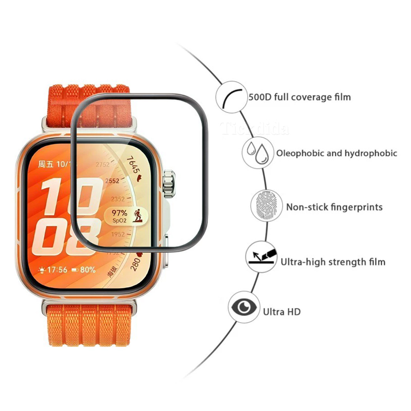 Soft Tempered Glass for Huawei - đánh giá và giá Huawei Smartwatch Accessories