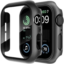 Black Cover Carbon Fiber PC Bu - đánh giá và giá Watch Case Bumper