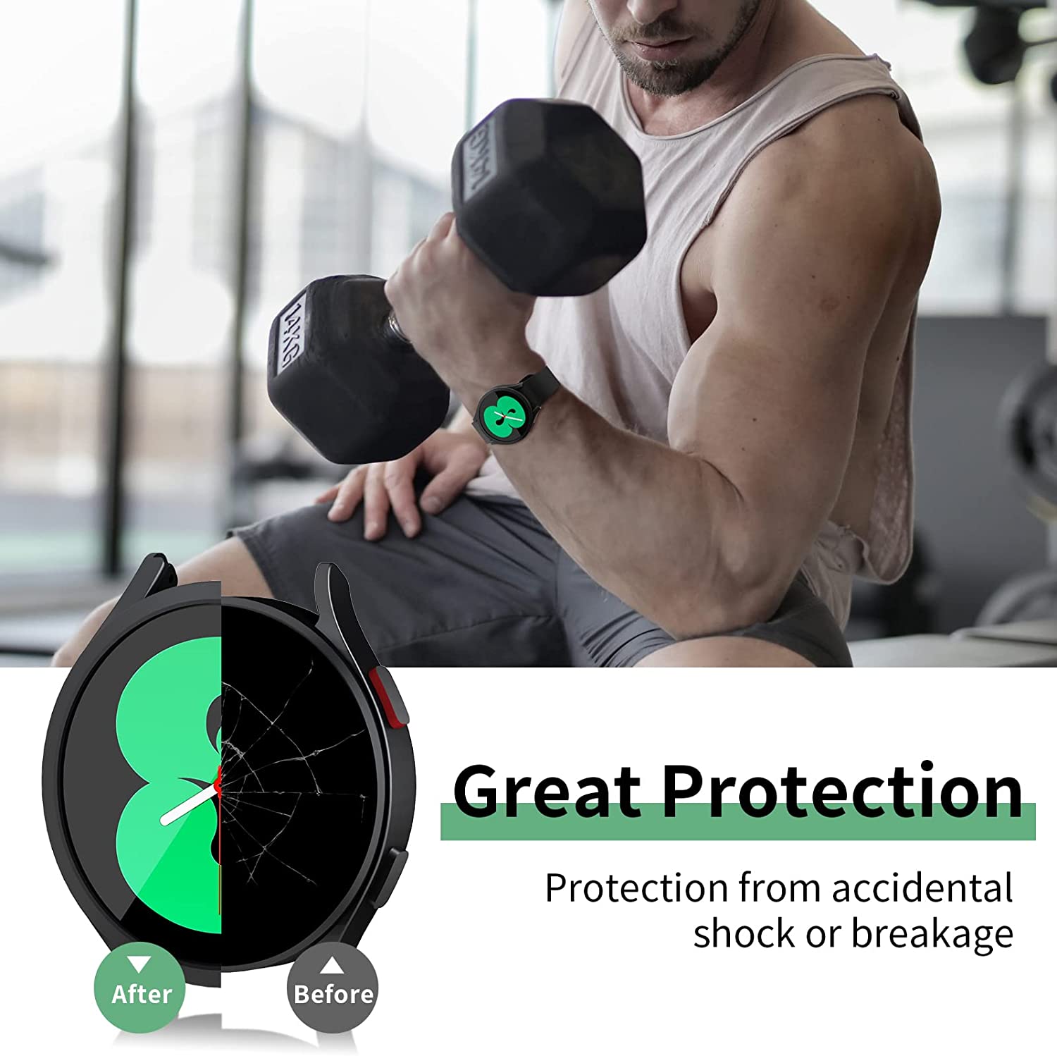 Watch Case for Samsung Galaxy  - đánh giá và giá Accessories For Galaxy Watch 5