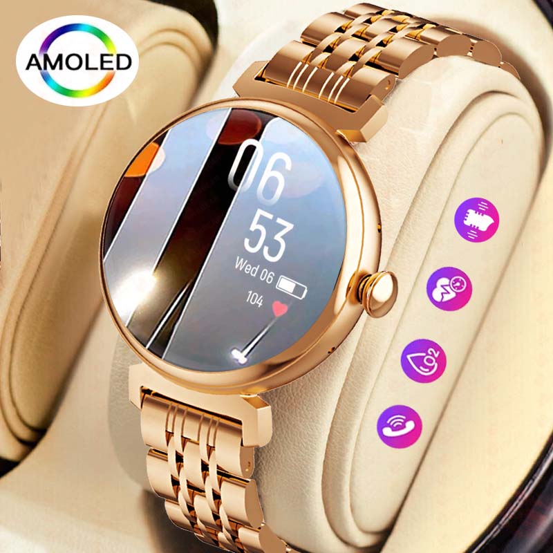 1.04 inch AMOLED Screen Fashio - đánh giá và giá Smartwatch Faces