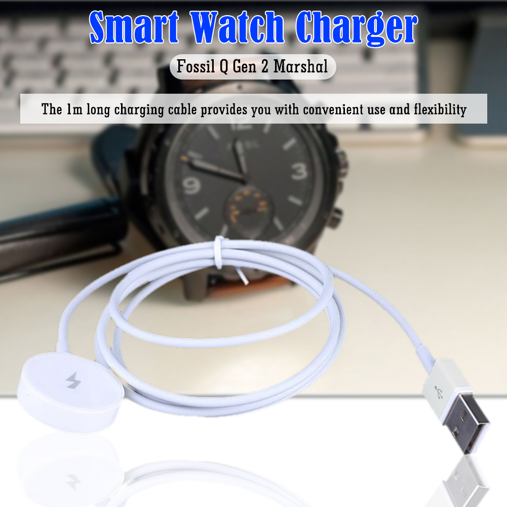 1m Smart Watch Magnetic Charge - đánh giá và giá Fossil Smartwatch Accessories