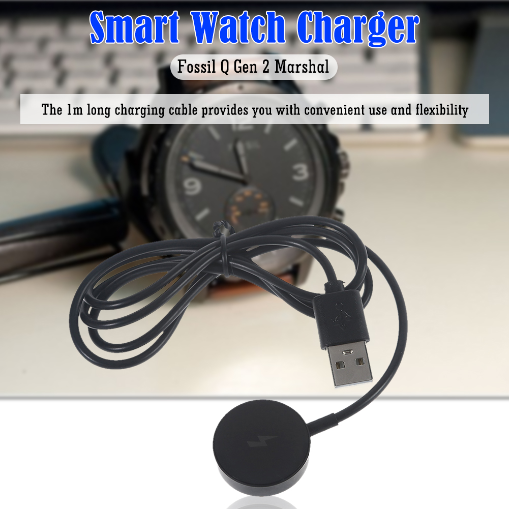 Watch Charger Cable USB Chargi - đánh giá và giá Fossil Smartwatch Accessories