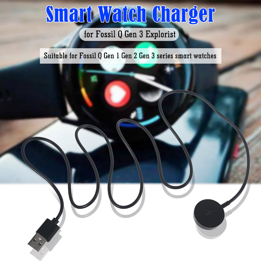 Watch Charger Cable USB Chargi - đánh giá và giá Fossil Smartwatch Accessories