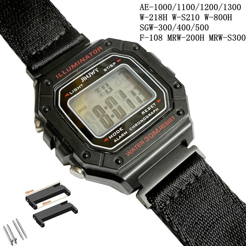 Universal 18mm To 20mm Raised  - đánh giá và giá Watch Band Connector